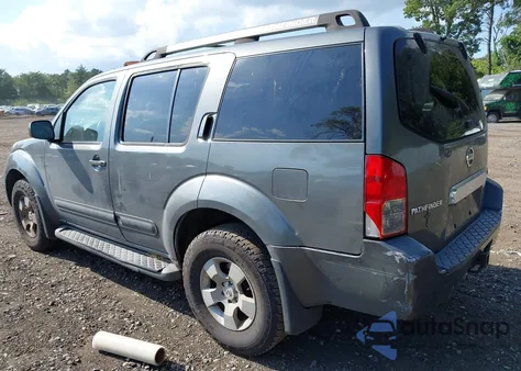 2006 Nissan Pathfinder Se from USA, damaged, VIN 5N1AR18W56C665701